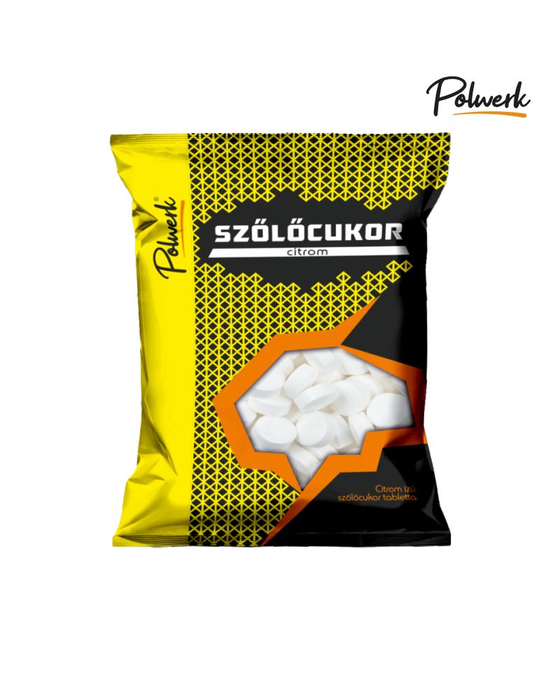 Polwerk-Szőlőcukor-tabletta-Citrom-70g