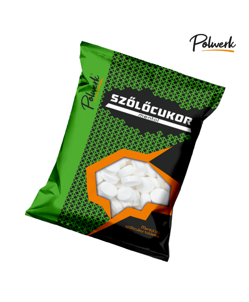 Polwerk-Szőlőcukor-tabletta-Mentol-70g-2